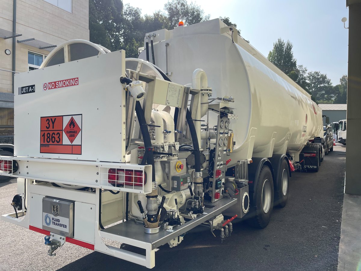 FluidTranGroup's tweet photo. 45,000 Litre Aircraft Refueller complete and ready to despatch to the customer. https://t.co/Ahy5UIM9JG