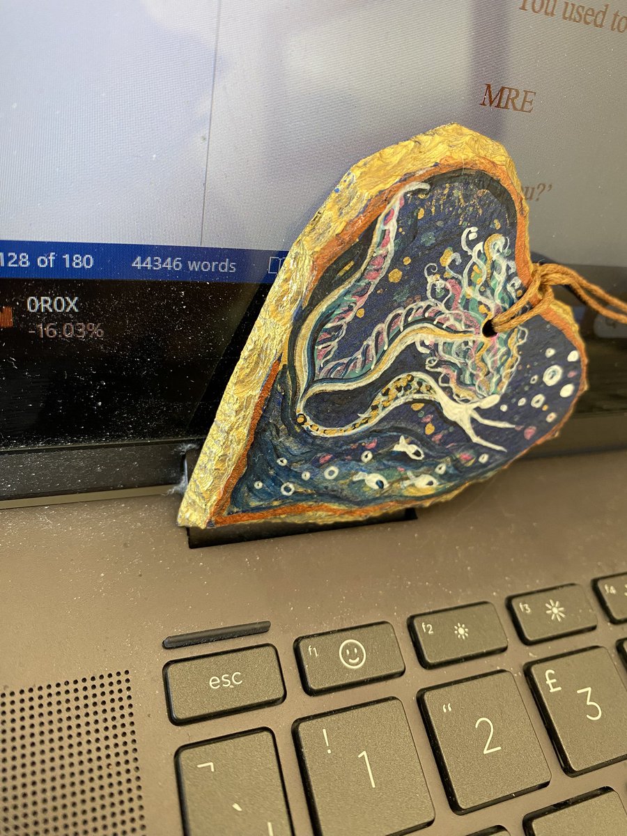 Over half way through first draft and loving my little piece of inspiration from Cornwall: by Candice Scorey