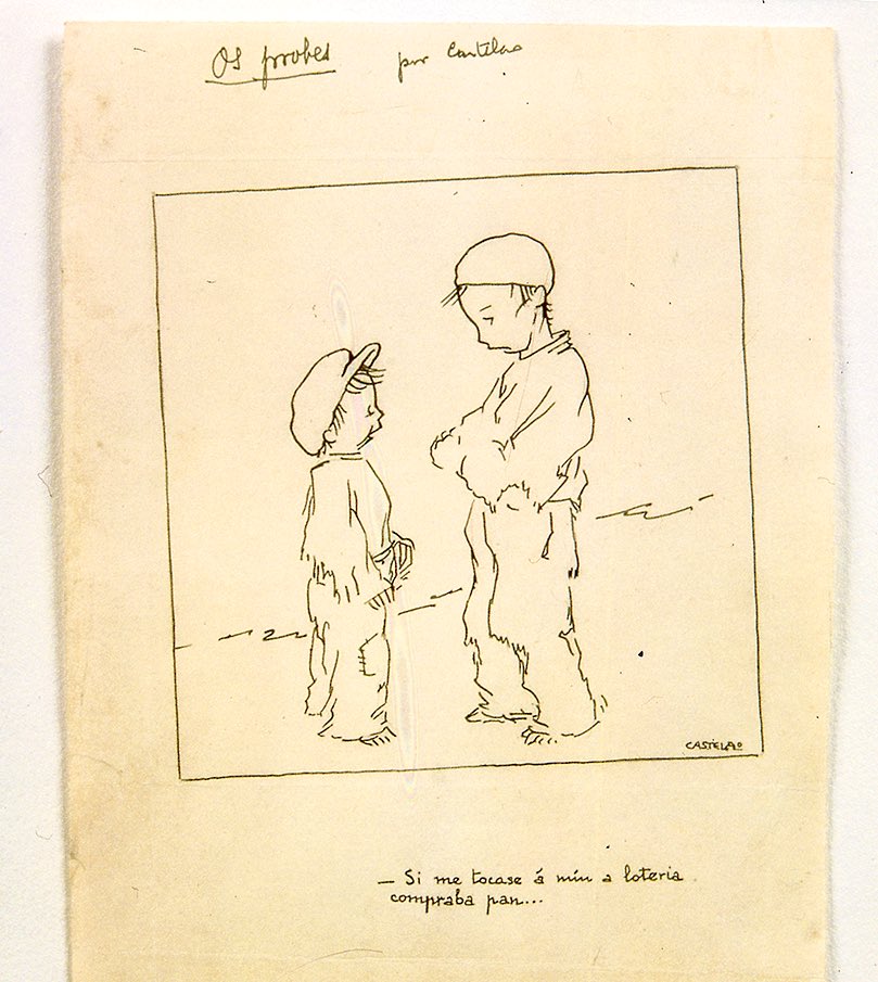 “Si me tocase a min a lotería, compraba pan” Castelao. 
Feliz #diadegalicia con #PandeOusá