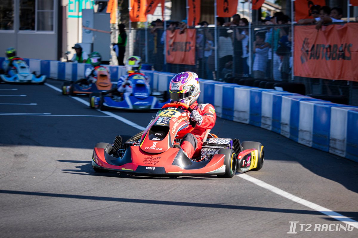 🏁2025 AUTOBACS 全日本カート選手権 
EV部門 チーム名"T2 × HIGHSPEED Étoile Racing"

T2Racingとアニメ『HIGHSPEED Étoile』の
コラボチームが、シリーズ本戦で熱走中⚡️
キングデザインをモチーフにしたEVカートで、
寺島知毅選手・豊島里空斗選手が躍動しています！