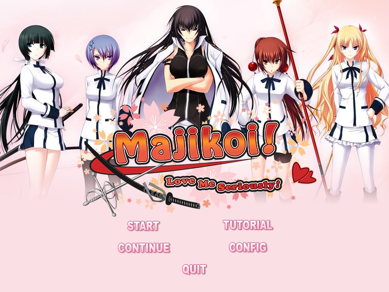 Starting Majikoi: Love Me Seriously!
Not intentional, but starting this on the day of Little Busters! anniversary gives me a special feeling. I'm excited to know what kind of friendship it's going to deliver!
