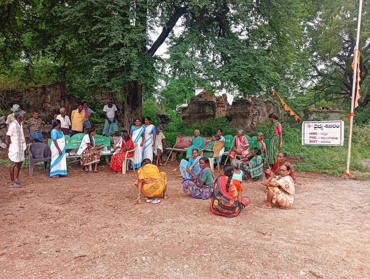 GabbetaHwc's tweet image. Medical camp @CHFW_NHMTG @MoHFW_INDIA @TelanganaHealth