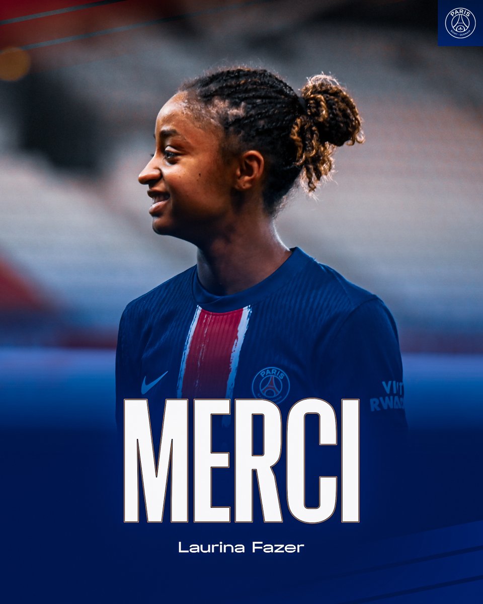 PSG_Feminines's tweet image. Le Club remercie Laurina pour son engagement, sa gentillesse et son professionnalisme durant ses années en Rouge et Bleu.
Formée au Paris Saint-Germain, elle aura gravi l'ensemble des échelons jusqu'à l'équipe professionnelle.
Nous lui souhaitons le meilleur pour la suite. ❤️💙