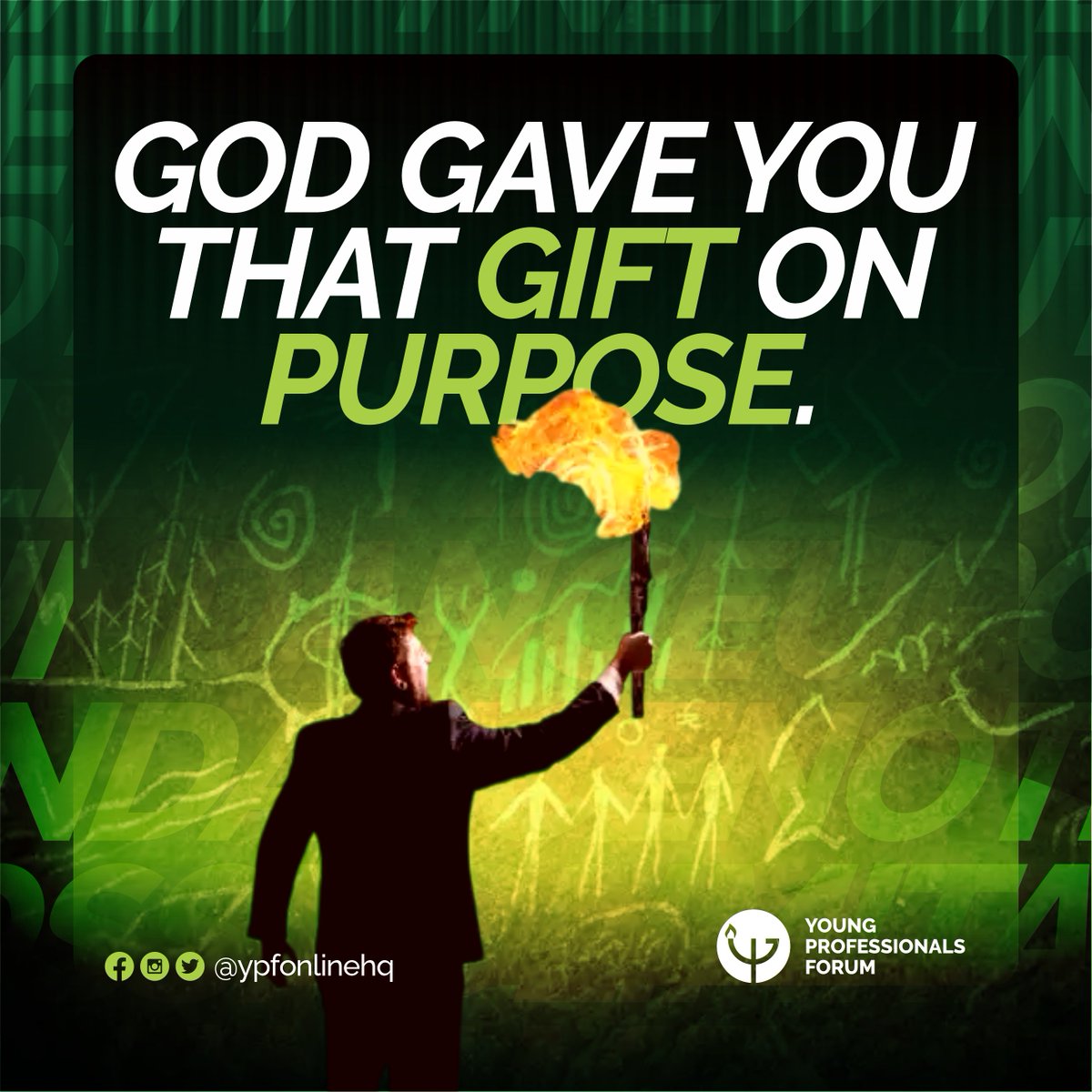 God Gave You That Gift on Purpose.

You didn't randomly stumble into creativity and vision.

That idea, that gift, that vision? It was entrusted to you by God. Matthew 25:14-30 makes that clear. He wants you to use it and not bury it.

Stop giving fear a chance.