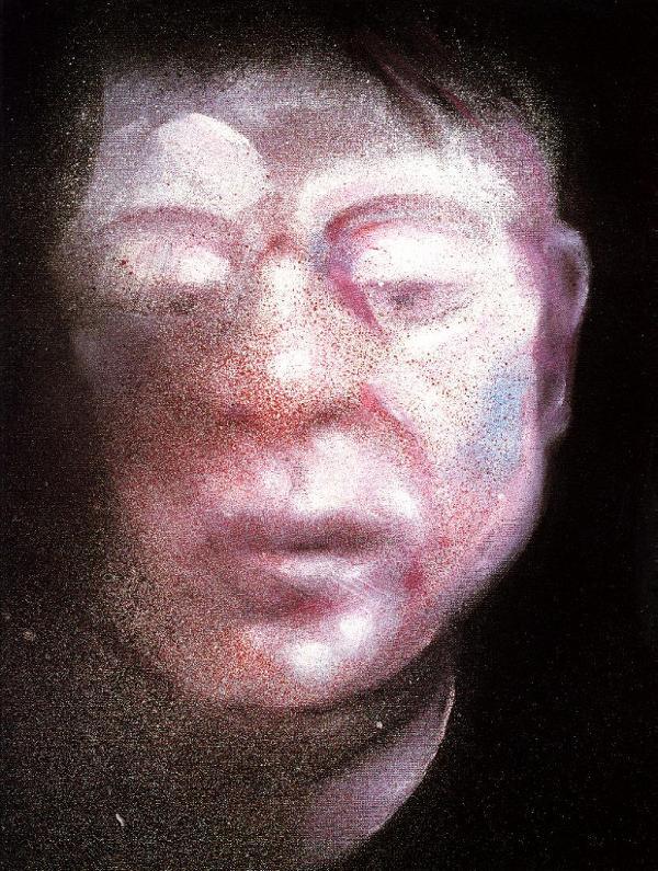 baconartbot's tweet image. Self-Portrait #artbots #bacon