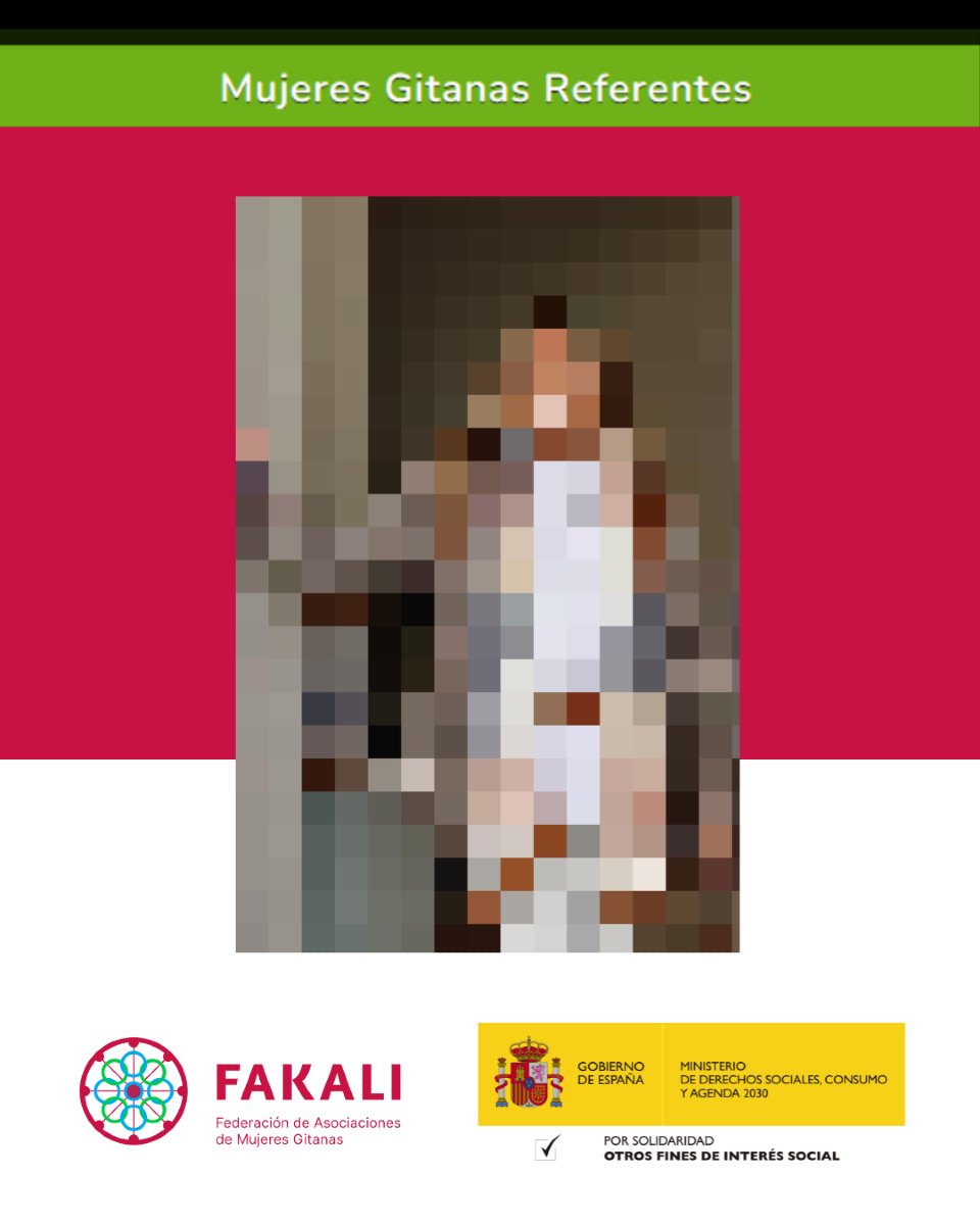 fakaligitanas's tweet image. 💥¿Conoces a estas #mujeres #gitanas referentes?🧠
🧩 Juega, adivina y despídete de los estereotipos 🕹️ En el #CentroVirtual
🤔 ¿Te atreves a descubrirlas? 🎯
es.educaplay.com/recursos-educa…
@IgualdadAnd
@MSocialGob
@igualdadgob