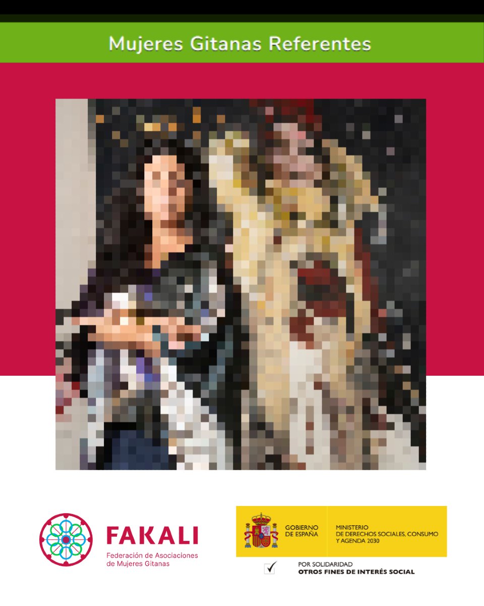 fakaligitanas's tweet image. 💥¿Conoces a estas #mujeres #gitanas referentes?🧠
🧩 Juega, adivina y despídete de los estereotipos 🕹️ En el #CentroVirtual
🤔 ¿Te atreves a descubrirlas? 🎯
es.educaplay.com/recursos-educa…
@IgualdadAnd
@MSocialGob
@igualdadgob