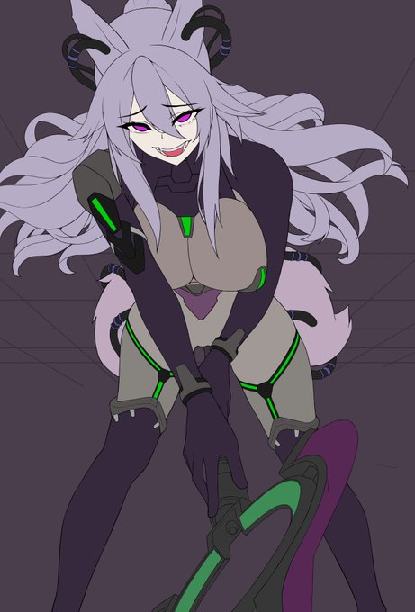 Skebラフ、仲間に武器突きつけてる図 