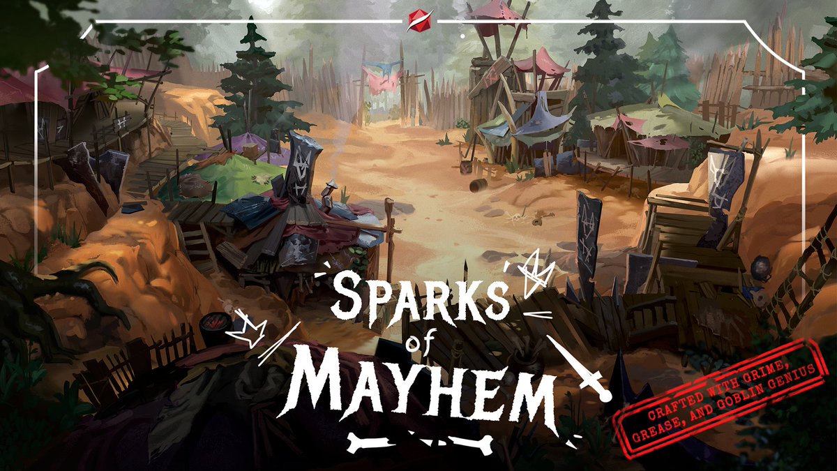 GOBLINS ARE OUT 🔥
Our new release for this month SPARKS OF MAYHEM is OUT!!!

We are so excited to hear what you think, let us know down below or shoot us a message in our discord, its gobbin time !!! 😈🧨

#TRPG #goblin #newmusic #boardgame #players #dnd #creature