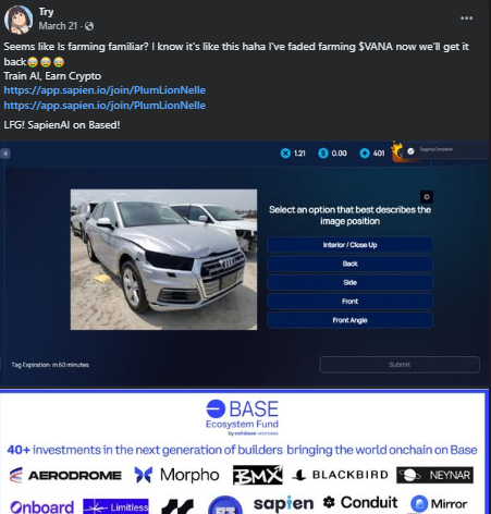 pacificacookie's tweet photo. Just found across my old post sharing @JoinSapien in my @facebook and wow, look how far we’ve come since then.
Proof that hustle and belief really pay off!
#TenProtocol #VOOI #Recall #Sapien #OpenLedger #BOB #Layer2 #DeAI #ChainUX #CookieSnap
@cookiedotfun https://t.co/ukAzKdi7NU