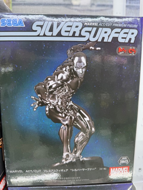 MARVELACT/CUTプレミアムフィギュア“シング” & “シルバーサーファー
