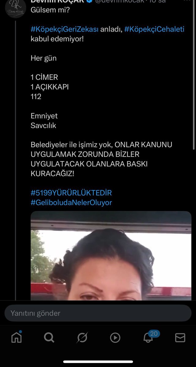 Bu hanfendi anayasal haklarıma hak ve hürriyetlerime ifade özgürlüğüme müdahale edecek şekilde beni açık hedef haline getirmiş. şahsımı irademi duygularımı aşağılamıştır. Avukat olması birşeyi değiştirmiyor hatta fiilini daha da sertleştiriyor hani kanun nizam? Davacı oluyorum.