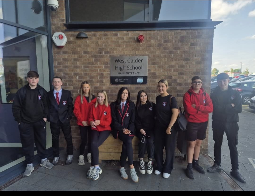 📣 Uniform Purchase Day - Tuesday 29 July: 11am - 1pm

Our school uniform for the new session will be on sale from the school office this Tuesday 11am - 1pm.

You can purchase WCHS T Shirts, Hoodies and joggers directly from us in West Calder High School.