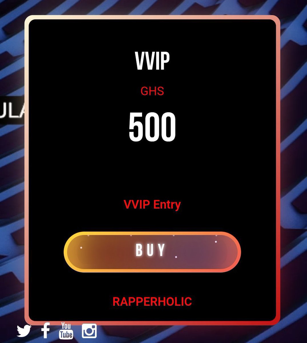 Ice_Moni1's tweet image. Rapperholic The Home Coming
Venue: Kumasi Baba Yara Sports stadium
Date: 27th September ,2025
Tickets OUT Now !!!
>Regular ¢100
>VIP ¢300
>VVIP ¢500
Visit rapperholic.com to grab your tickets
#RapperholicTheHomeComing 🔥🔥🔥