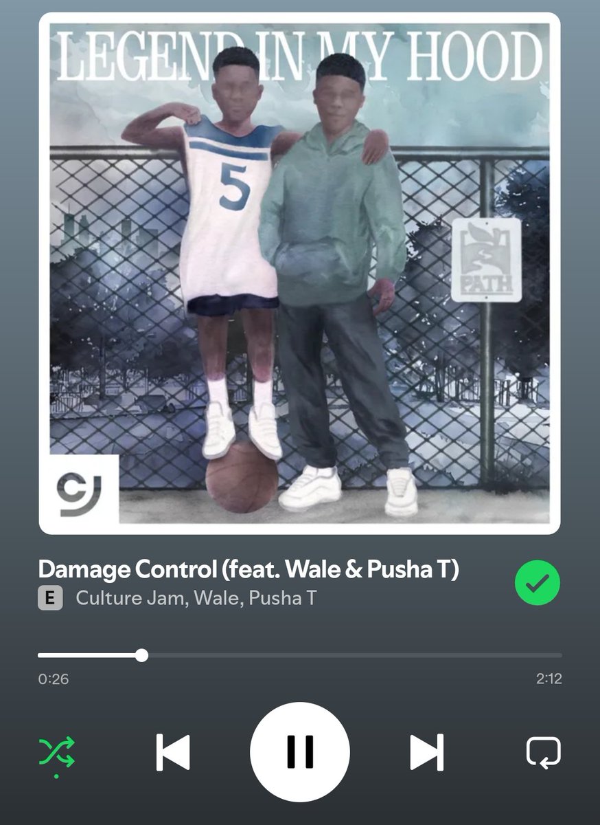 PhucShuMeanMane's tweet image. Culture Jam x Wale x Pusha T
DAMAGE CONTROL
🚨OUT NOW🚨
What are your thoughts?