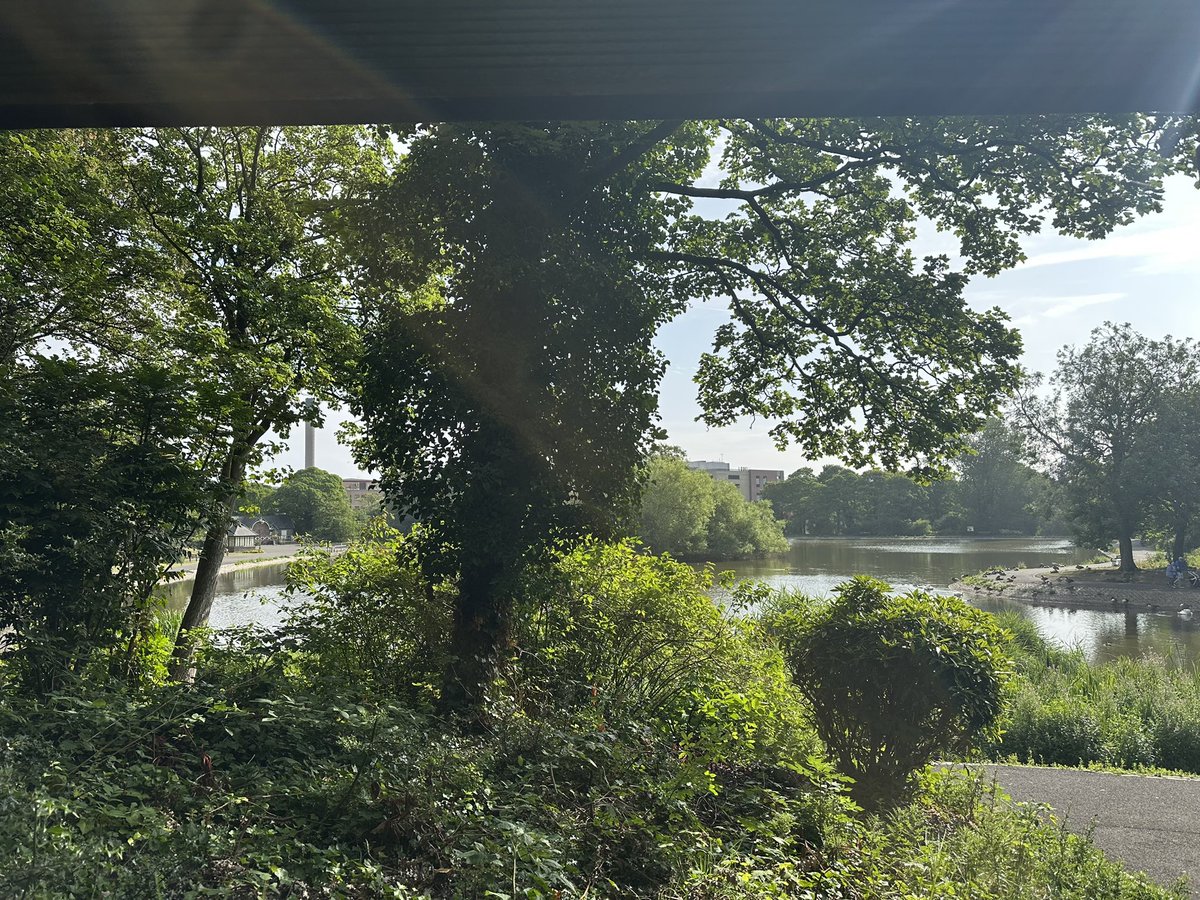 Come rain, cold, wind, snow and sun (and it is unusually warm today for the North East) it is always nice to walk through Leazes Park on the way to work. Hard to beleive that is only about 5 minutes walk to the centre of town).