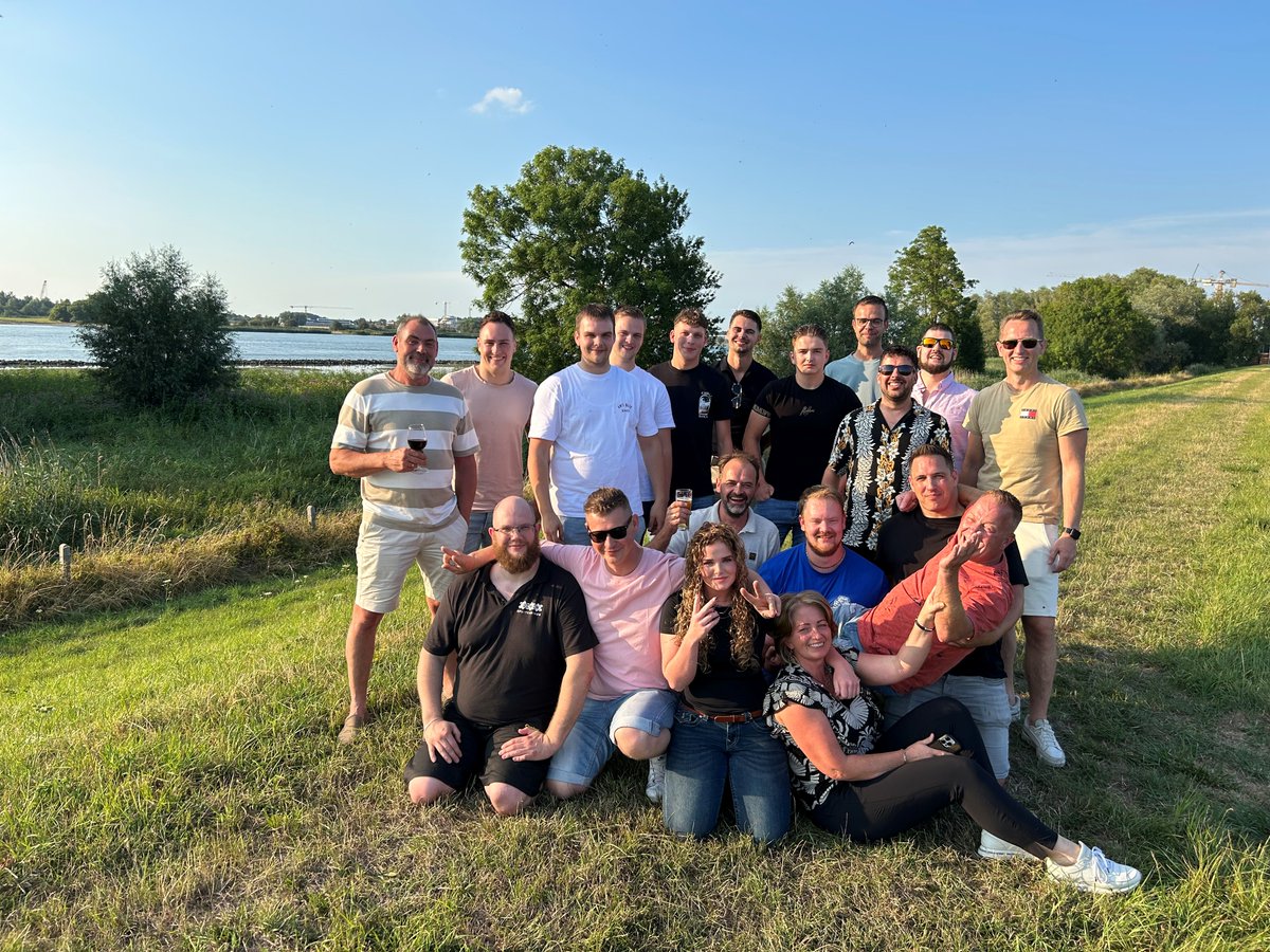 De zomer gevierd met ons CWN team, fijne vakantie!