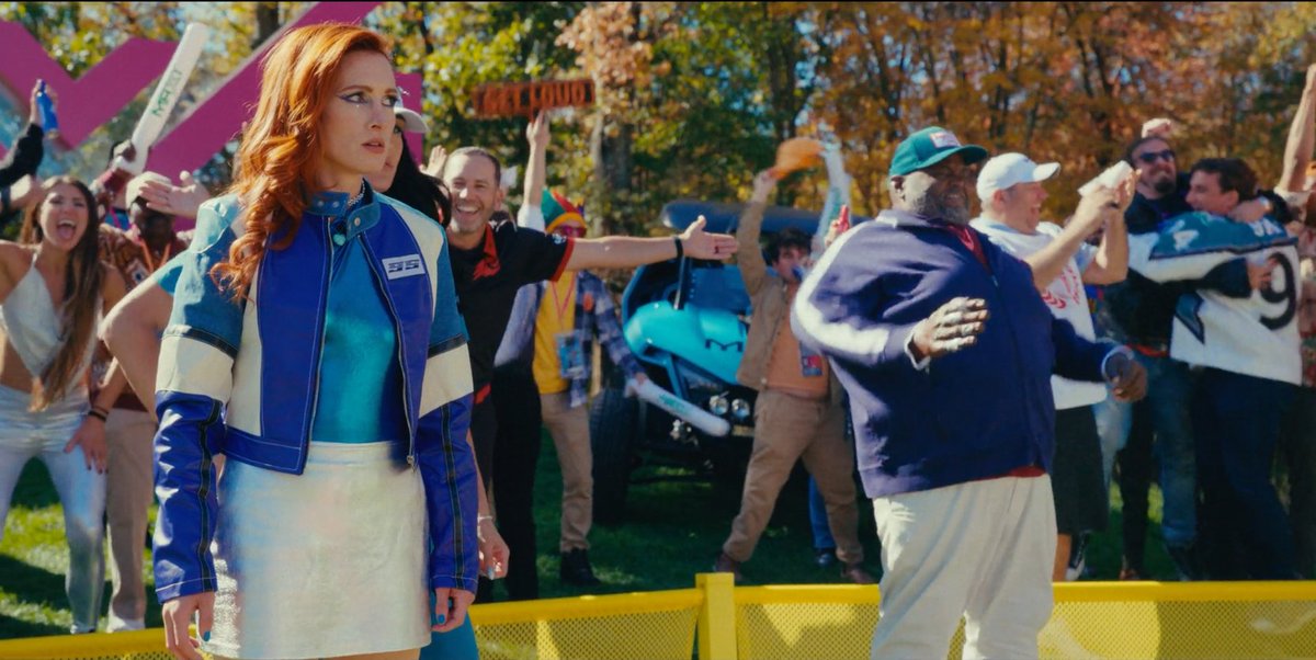 TussalDimon's tweet image. Becky Lynch in Happy Gilmore 2. #WWERaw #Netfix