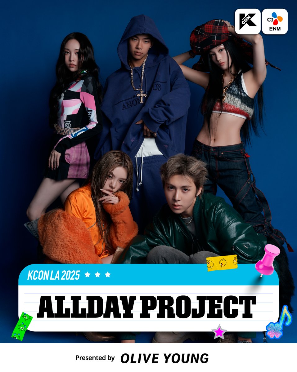 MnetJP_Ch's tweet image. //
💙#KCONLA2025 #MCOUNTDOWN 🎵
8/2-8/4(JST) #MnetSmart+でライブ配信!
\\
ライブ詳細&チケット購入はこちらから👇
mnetjp.com/t/kconla2025sn…
🔖DAY3📅8/4㊊ 出演━━━💙
#ALLDAYPROJECT
@ALLDAY_PROJECT
💛━━━━━━━━━━━━
Let's #KCON