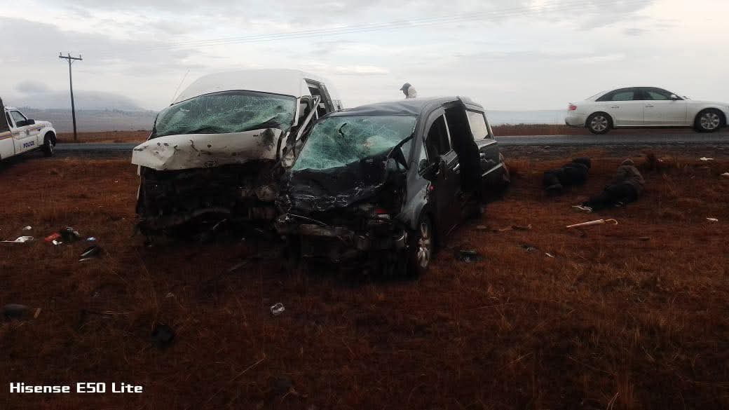 Lieketso15's tweet image. We'll forever have accidents like this unless these taxi drivers stop chasing each other on our roads. I feel sorry for the owner of the NOAH I pray they all heal and go to their homes with just scars and no permanent damage.