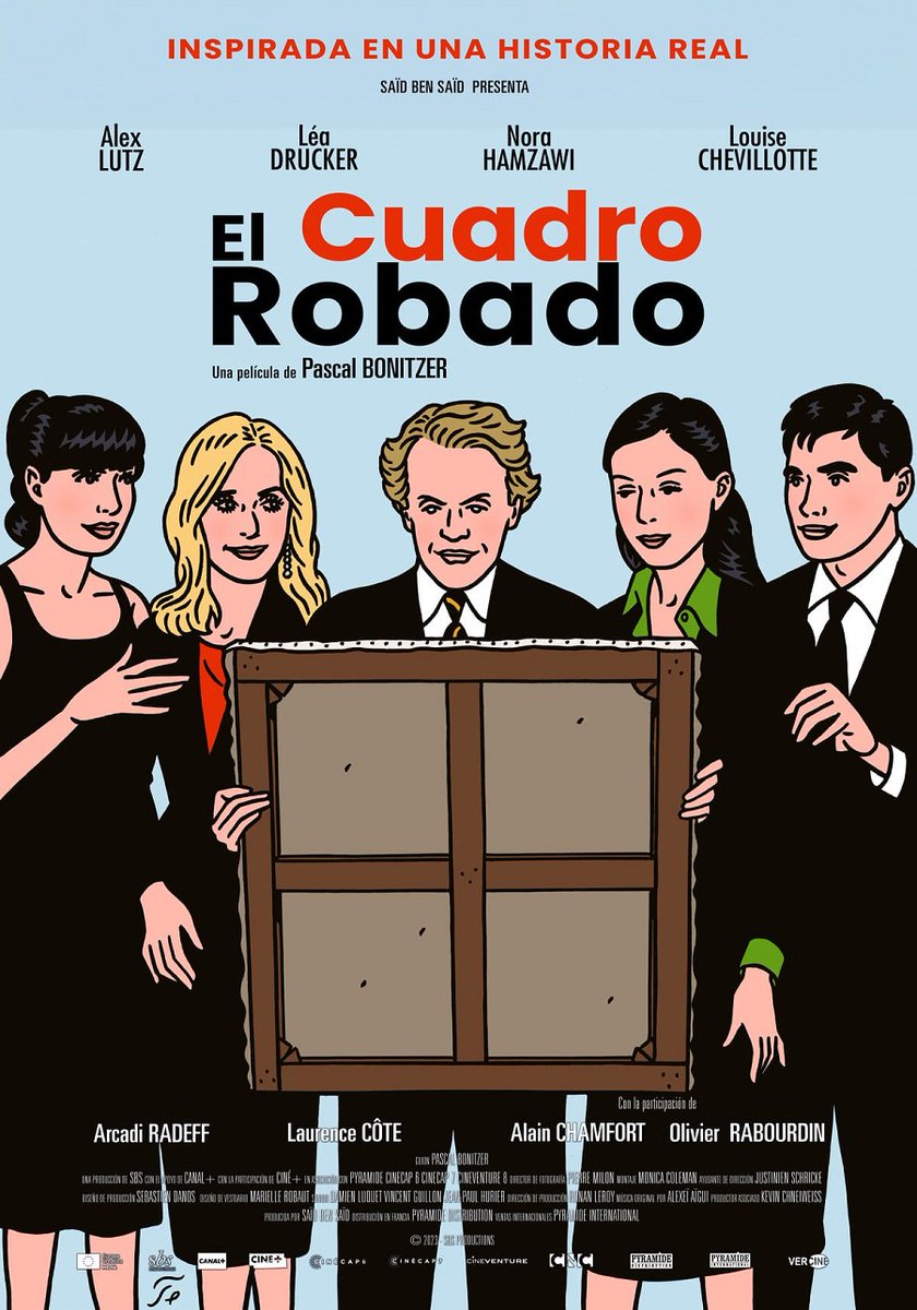ECD MEDIA Catalunya (@ecdmediacat) on Twitter photo 🎞️🇪🇺 Estrena <a href="/MEDIAprogEU/">CreativeEurope MEDIA</a> als cinemes📽️!⚡️
✨#ElCuadroRobado✨, de Pascal Bonitzer
Comèdia dramàtica francesa inspirada en una història real
🔗 europacreativamedia.cat/estrenes_media…
#EstrenesMEDIA 🎞️🇪🇺 Estrena <a href="/MEDIAprogEU/">CreativeEurope MEDIA</a> als cinemes📽️!⚡️
✨#ElCuadroRobado✨, de Pascal Bonitzer
Comèdia dramàtica francesa inspirada en una història real
🔗 europacreativamedia.cat/estrenes_media…
#EstrenesMEDIA