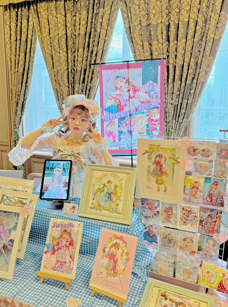 satsukiai3's tweet image. Gothic and Lolita Market 当選致しました！
皆さんにお会いできる日を楽しみにしております☺️🧸
是非寄って来て下さい💖

 #ゴスロリマーケット
#GLM13