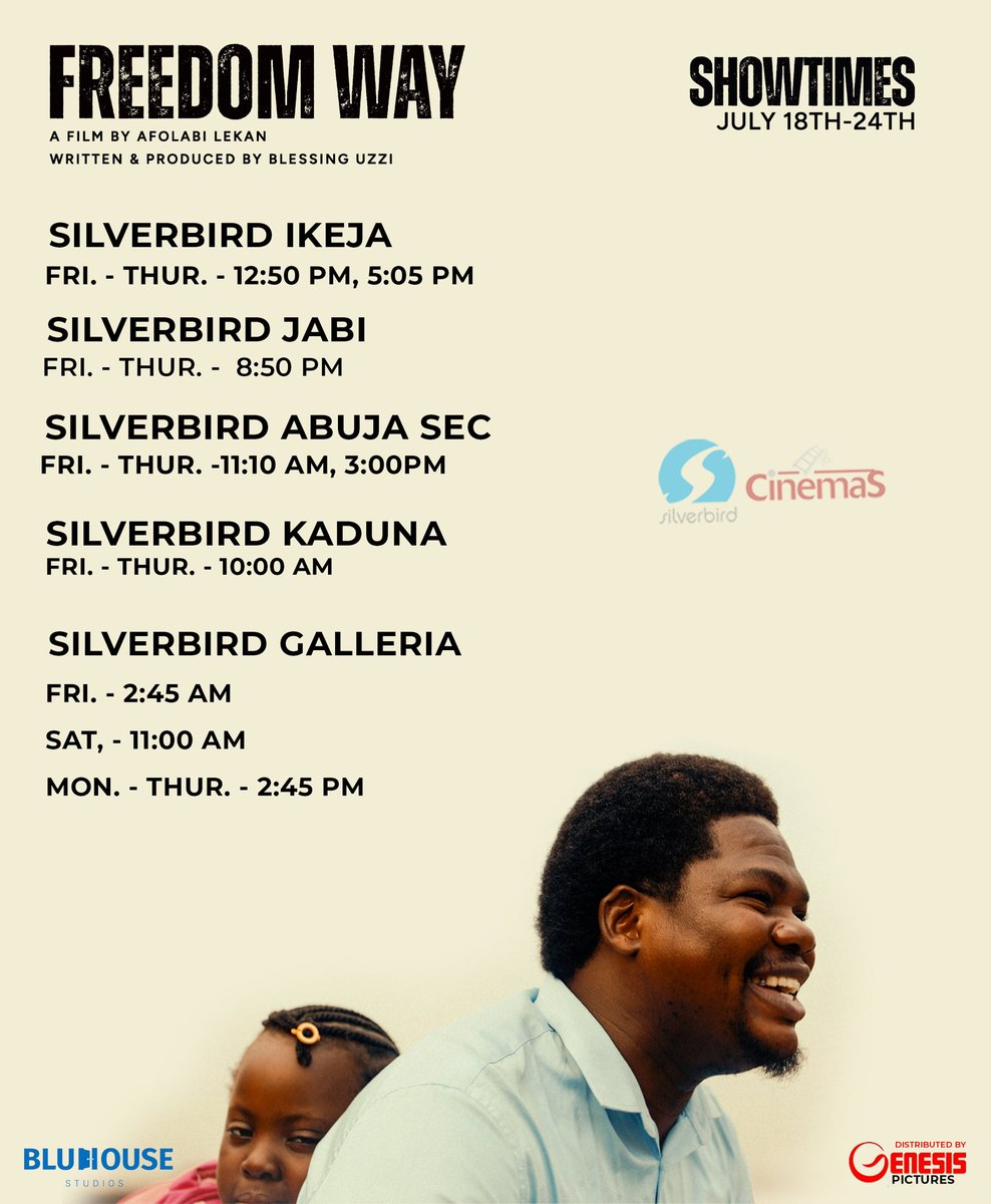 New showtimes for Freedom Way. Watch Freedom Way this weekend with your family and friends!