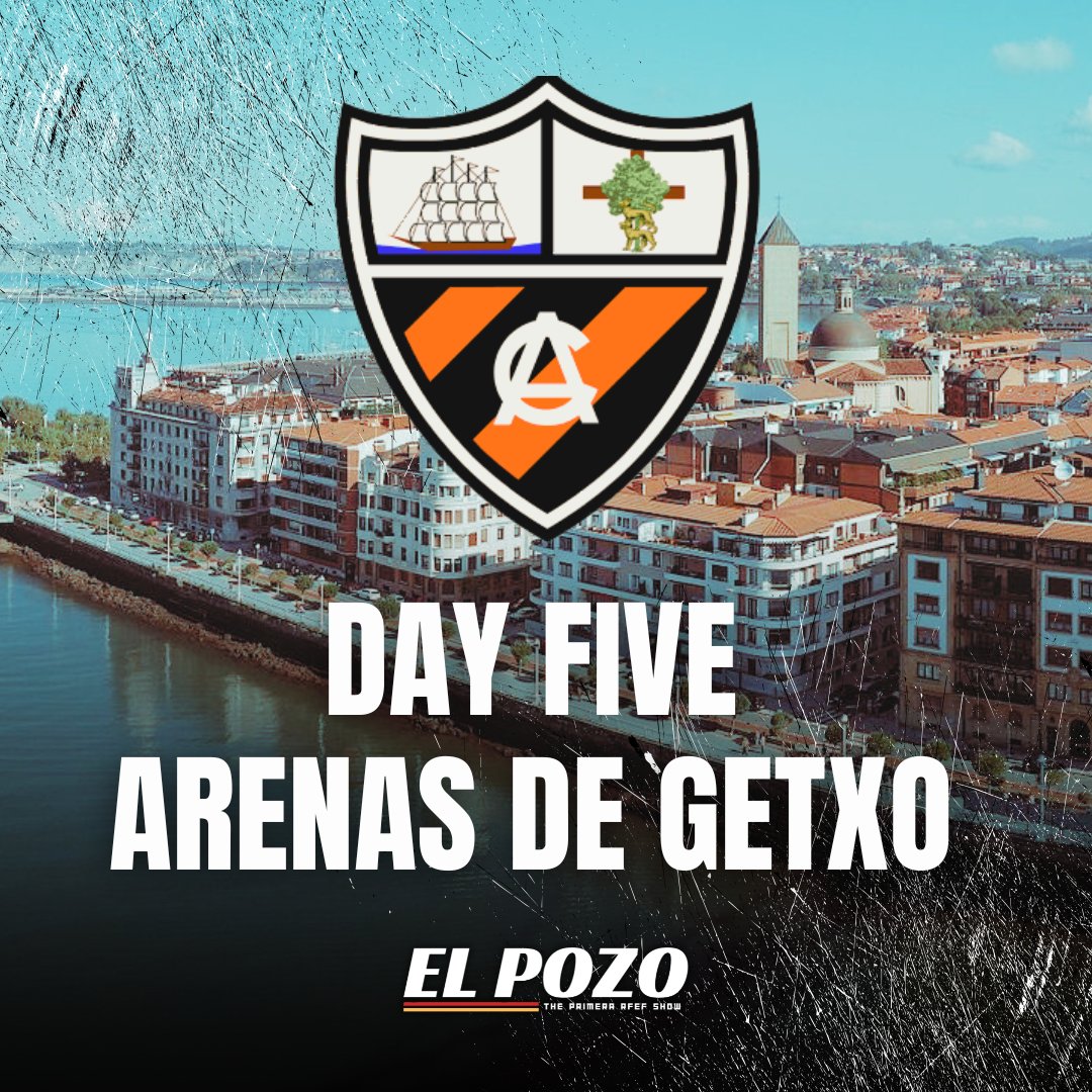 elpozo1rfef's tweet photo. 𝗧𝗛𝗘 𝗣𝗥𝗜𝗠𝗘𝗥𝗔 𝗥𝗙𝗘𝗙 𝗔- 𝗭 📝

Day 5 and it's one of our new clubs to @Primera_RFEF after @arenas_club1909 achieved promotion last season! 🙌🏻

#PrimeraFederación #ArenasDeGetxo https://t.co/P99gRFH6AM