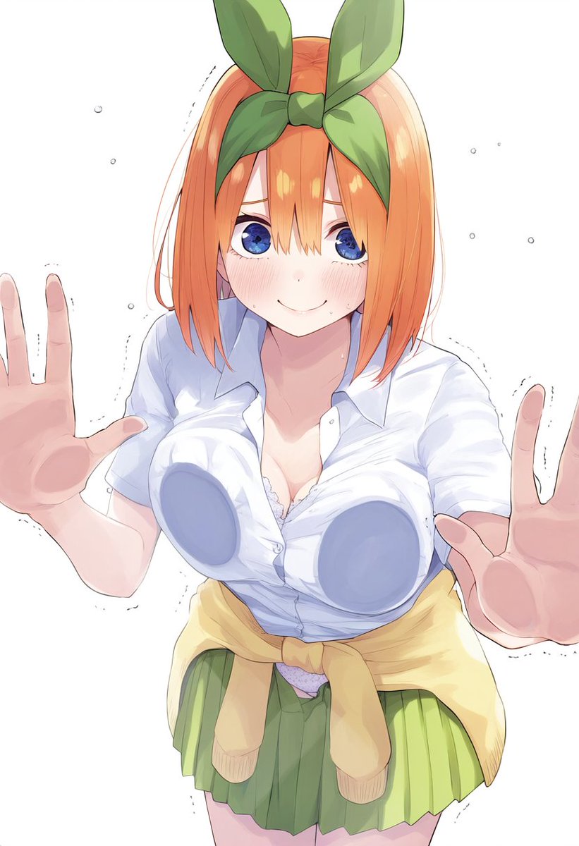 押し付けてくる中野四葉