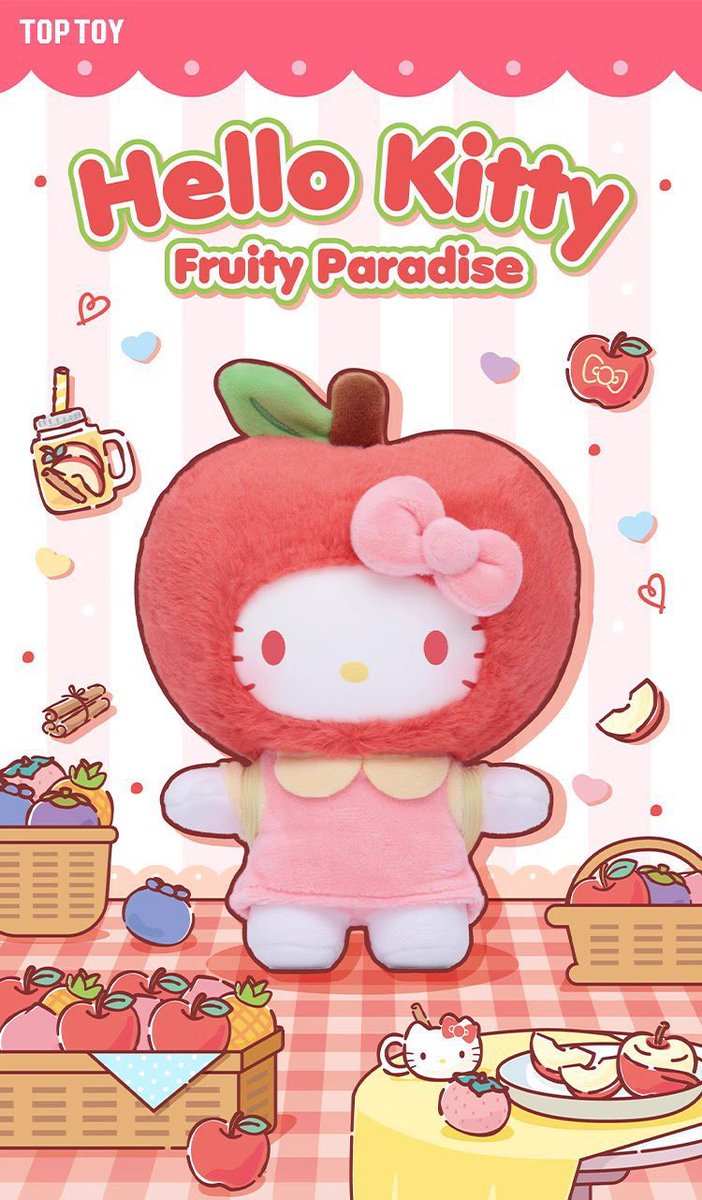 friendlyxstore's tweet image. (พร้อมส่ง) TOPTOY x HELLO KITTY
FRUITY PARADISE น้องเป็นตุ๊กตาพวงกุญแจน้า
🍎จุ่มละ 590.- (มี4จุ่ม ตัวไม่ซ้ำ)
🍎ค่าส่ง ems เหมา 40฿ *สั่งทาง dm ได้เลยนะคะ*