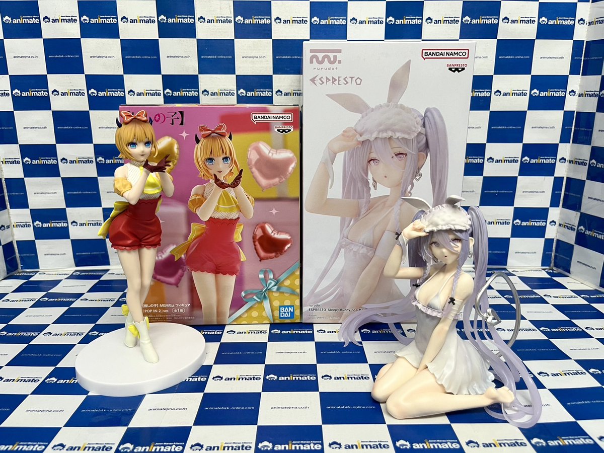 animatejma_bkk's tweet image. สินค้าเข้าใหม่ Banpresto
-Frieren: Beyond Journeys End Espresto Himmel , Frieren
-MY DRESS-UP DARLING Espresto Detailed Elegance Sajuna Inui , Marin Kitagawa
-OSHI NO KO MEMCHO FIGURE POP IN 2 VER.
-Rurudo Espresto Sleepy bunny Sugar
-JUJUTSU KAISEN King of Artist Satoru Gojo…