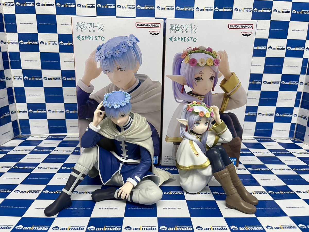 animatejma_bkk's tweet image. สินค้าเข้าใหม่ Banpresto
-Frieren: Beyond Journeys End Espresto Himmel , Frieren
-MY DRESS-UP DARLING Espresto Detailed Elegance Sajuna Inui , Marin Kitagawa
-OSHI NO KO MEMCHO FIGURE POP IN 2 VER.
-Rurudo Espresto Sleepy bunny Sugar
-JUJUTSU KAISEN King of Artist Satoru Gojo…