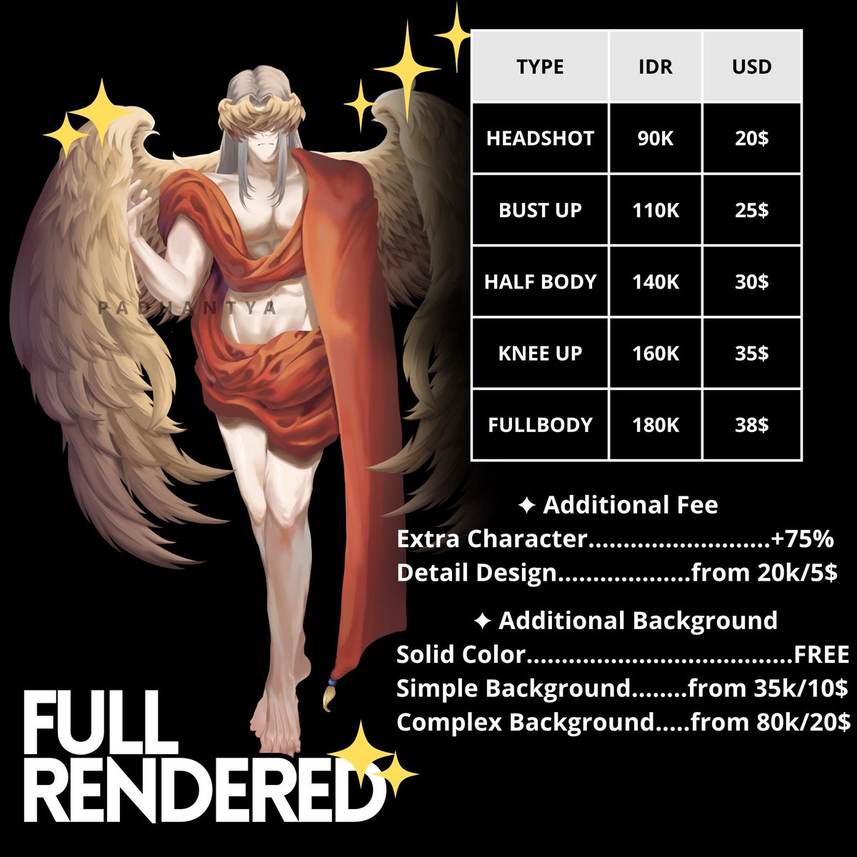 padhantya's tweet image. RT Please!

Hi, Im Opening Urgent COMMISSION with YCH Chibi Art Commission/surprise me service!
I'm accepting orders on VGen!

Each of them I open 5 slots 5 slot (1/5 slots for Chibi)

#Commission #commissionsopen #zonauang #zonakarya #artidn #VGencomms