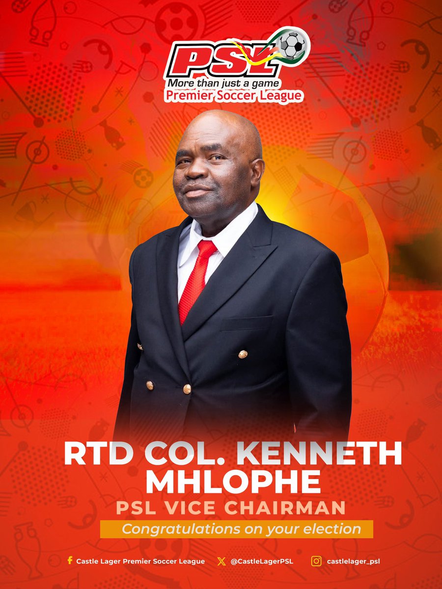 CastleLagerPSL's tweet image. Congratulations to the newly elected PSL leadership:
Isaiah Mupfurutsa: Chairman
Kenneth Mhlophe: Vice Chairman
Moses Maunganidze: Emergency Committee Member
Oscah Nduwure: Emergency Committee Member