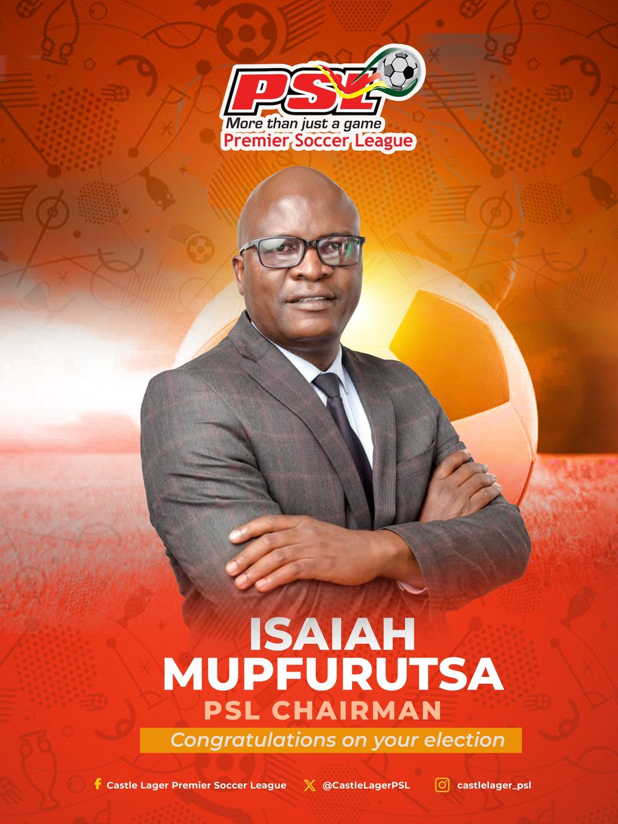 CastleLagerPSL's tweet image. Congratulations to the newly elected PSL leadership:
Isaiah Mupfurutsa: Chairman
Kenneth Mhlophe: Vice Chairman
Moses Maunganidze: Emergency Committee Member
Oscah Nduwure: Emergency Committee Member