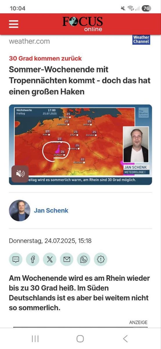 LorettaGoldan's tweet image. Der grosse Haken ist, dass das tropische Wetter einfach nicht in Deutschland zu finden sein wird 🤷🏻♀️