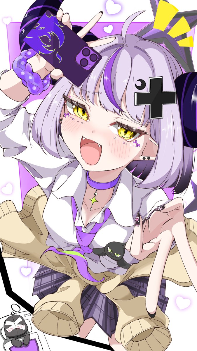 CynicaLwl's tweet image. ギャルラプ様
🛸💜タップ推奨🛸💜
#laplus_artdesu