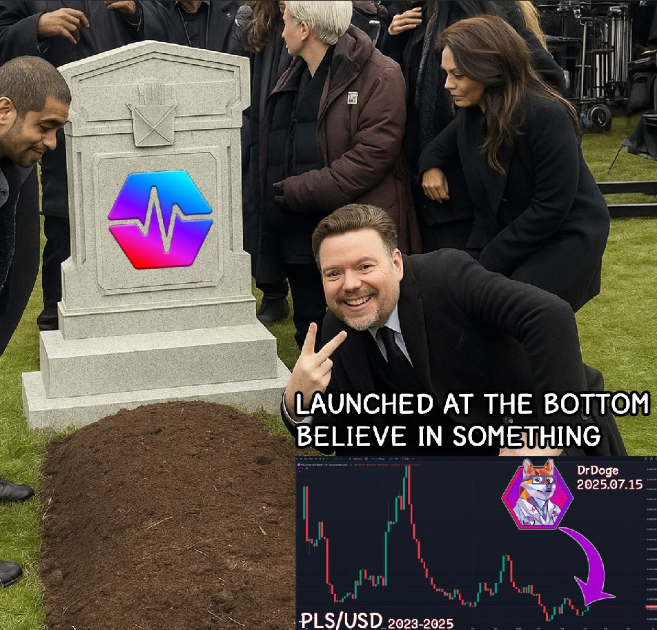 DrDoge_PLS's tweet image. Historically important to remember this moment ❗️
This post will age very well 📝
DrDoge - The first useful meme on PulseChain 🧬🚀
BELIEVE IN SOMETHING ✨
#PulseChain #CryptoHistory #SciVive #DeSci
#memecoin #DrDoge_PLS @RichardHeartWin