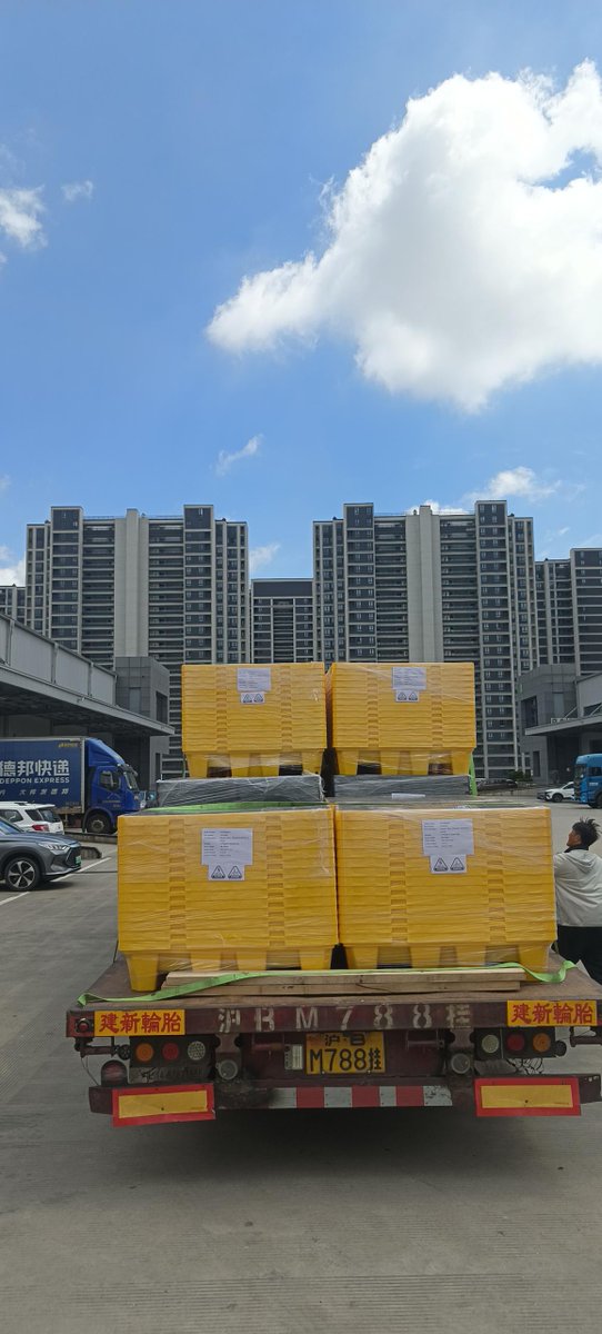 SYSBELChina's tweet image. Another international shipment ready to go! 🌎📦
From our warehouse to the world — SYSBEL delivers safety solutions to every corner of the globe.
#SYSBEL #GlobalShipping #ExportReady #SafetySolutions