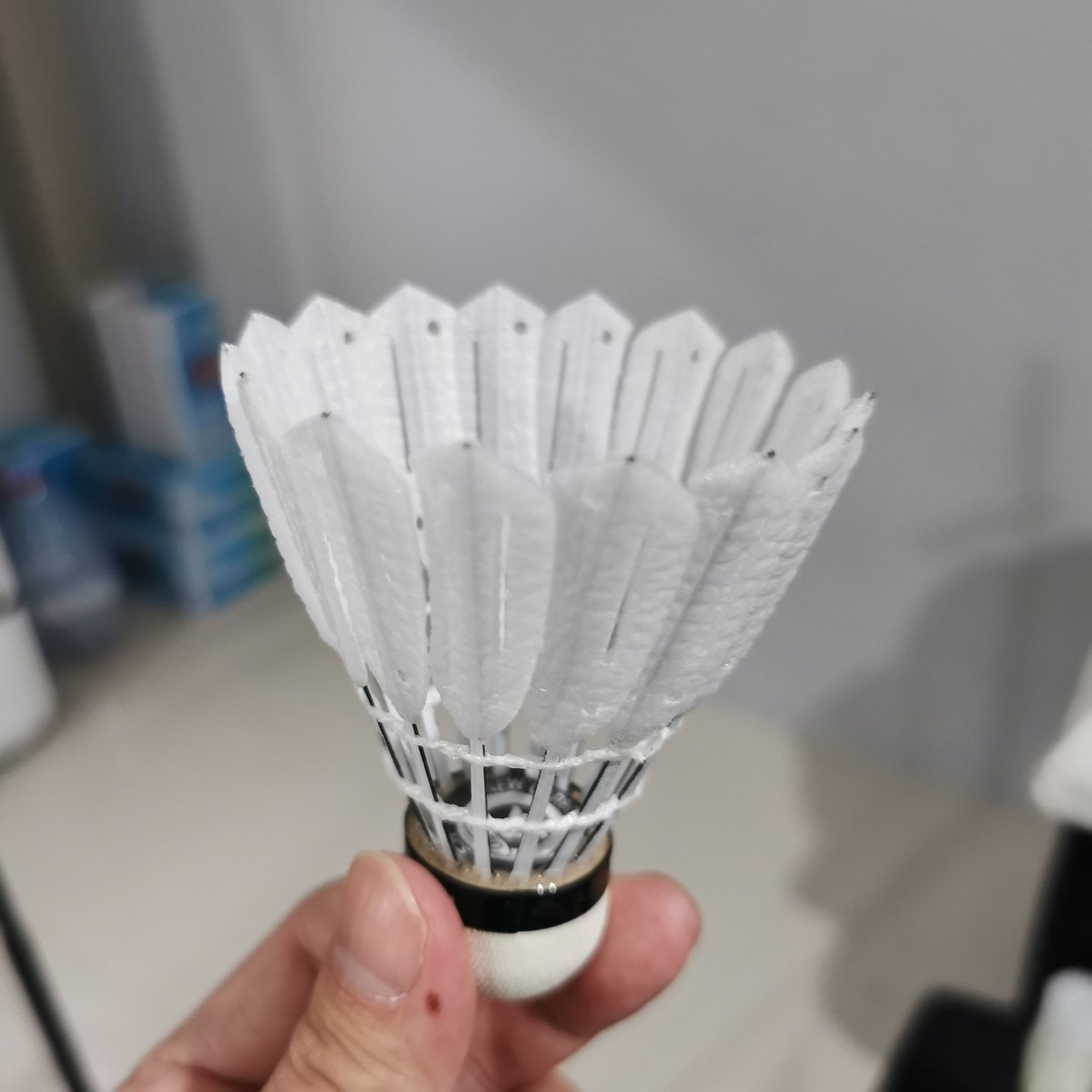 wschooi's tweet image. Synthetic Shuttle. May take  time to fully match the feather shuttles, and also the acceptance by players,  but need to start somewhere. 

The players at the Badminton Asia Junior Championships 2025 are fortunate to be able to test it during their practice.