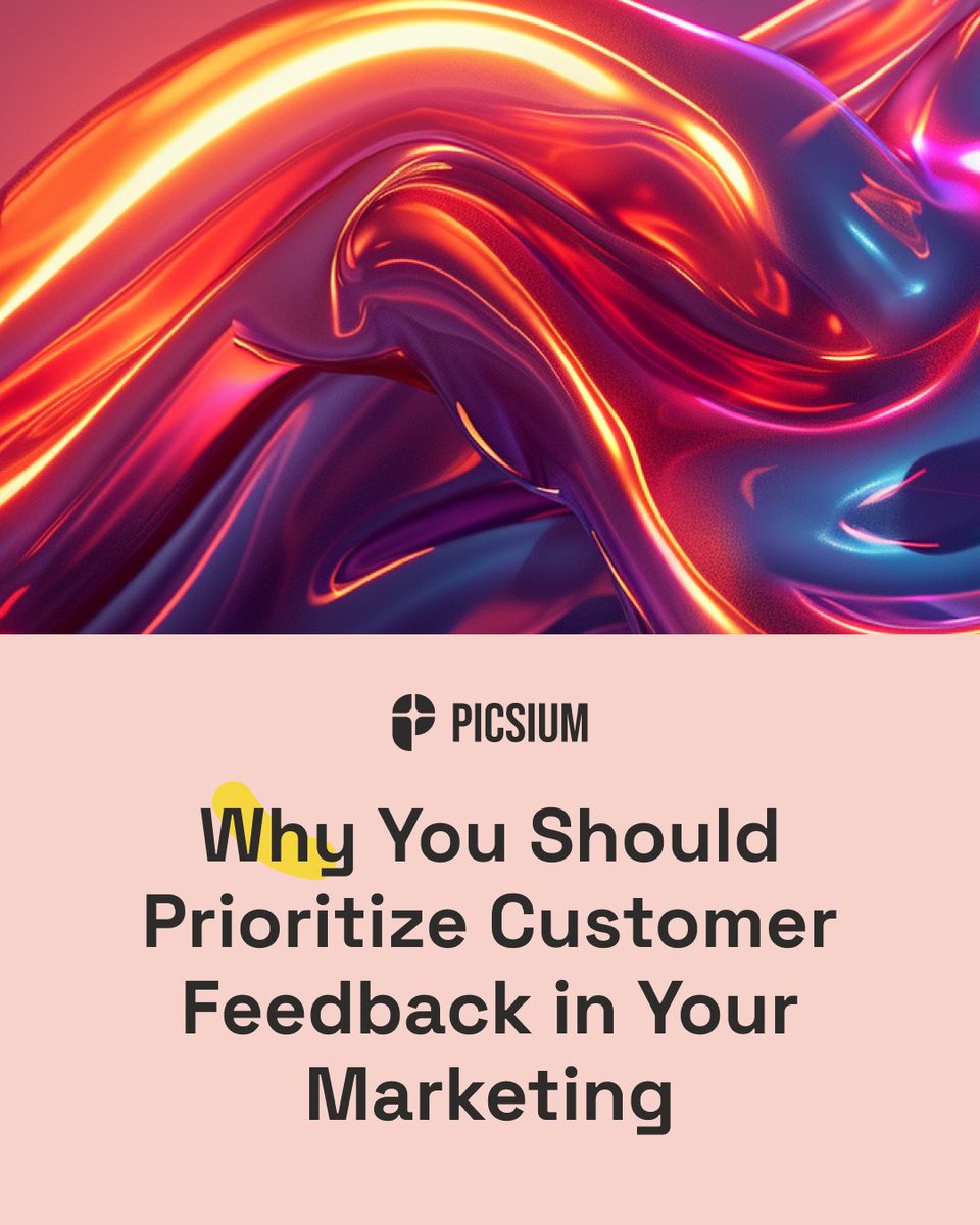picsium_io's tweet photo. Why You Should Prioritize Customer Feedback
🟣 Customer feedback = better campaigns.
⚡️ At Picsium, we turn insights into action.

#CustomerFeedback #PicsiumGrowth https://t.co/pso43GHNBv