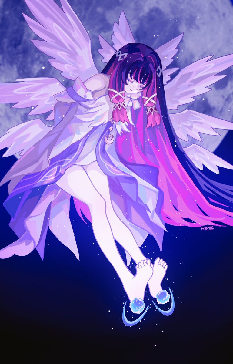 🪽 #GenshinImpact #Columbina