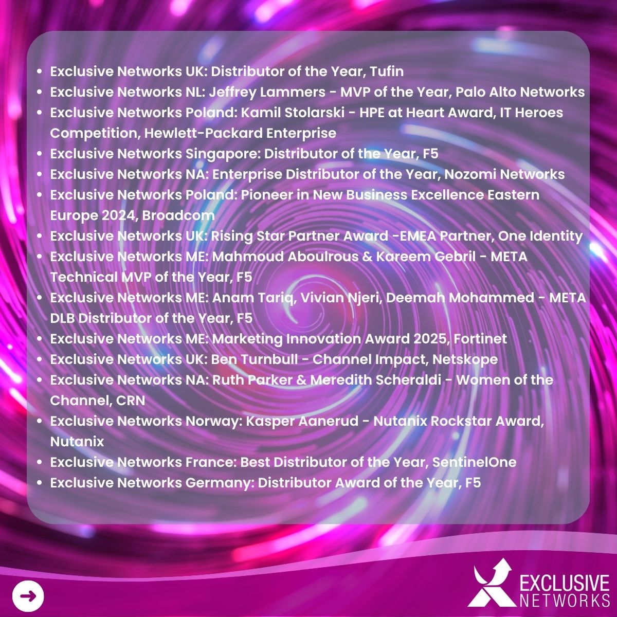 Exclusive Networks tweet media