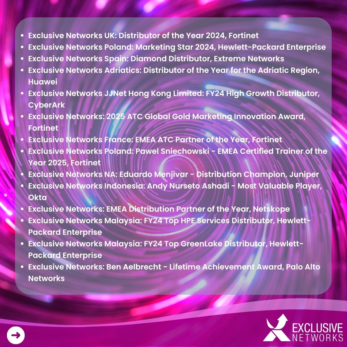 Exclusive Networks tweet media