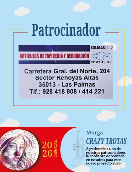 *¡Gracias a las publicidades que colaboran con nosotras, el carnaval suena más fuerte y con más color