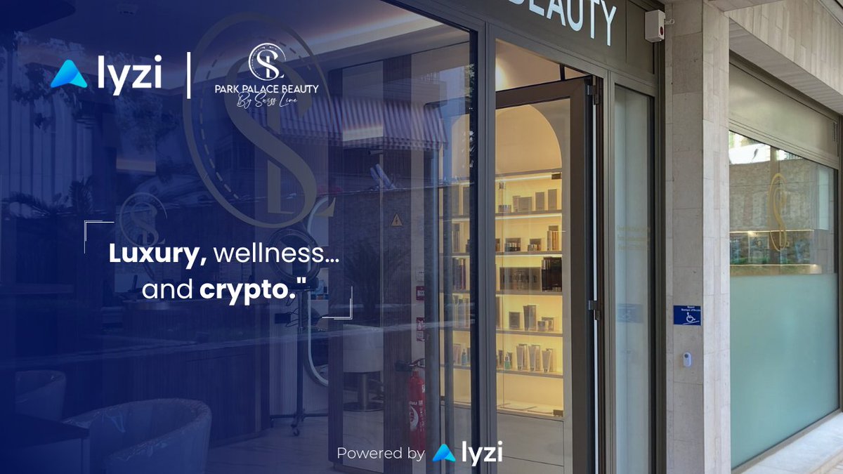 Lyzi 🇫🇷 (@lyzi_app) on Twitter photo 🌿 Crypto & Wellness come together at Park Palace Beauty.
Lyzi is now available at Park Palace Beauty, a premium beauty salon in the heart of Monaco, where elegance meets excellence.
Thank you to the <a href="/ppbeauty98/">Park Palace Beauty Monaco 🇲🇨</a> team for their trust.
Beauty can now be paid for in crypto. 😎 🌿 Crypto & Wellness come together at Park Palace Beauty.
Lyzi is now available at Park Palace Beauty, a premium beauty salon in the heart of Monaco, where elegance meets excellence.
Thank you to the <a href="/ppbeauty98/">Park Palace Beauty Monaco 🇲🇨</a> team for their trust.
Beauty can now be paid for in crypto. 😎