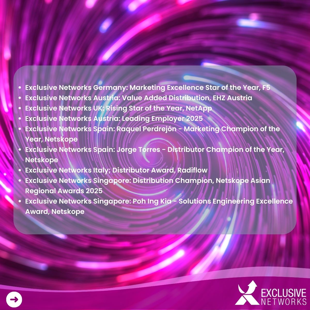 Exclusive Networks tweet media