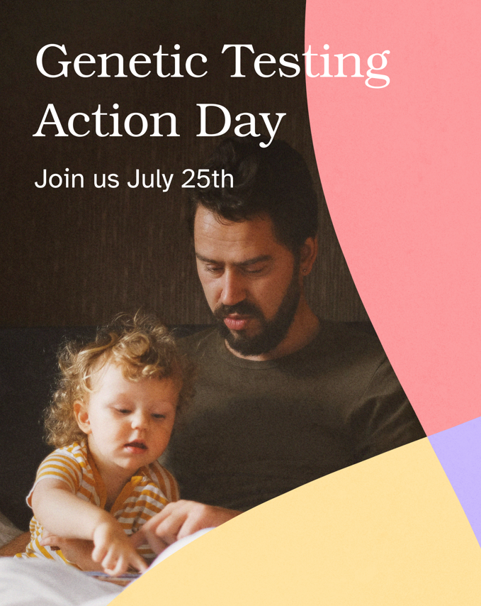 Unique_charity's tweet photo. Today is the first #GeneticTestingActionDay!
Weβre proud to raise awareness about why early #GeneticTesting matters and urge families facing developmental/medical concerns to talk to their drs about genetic testing. Visit https://t.co/3DpbcKWv11 to download the Parent Toolkit. https://t.co/HwENrm0n0M