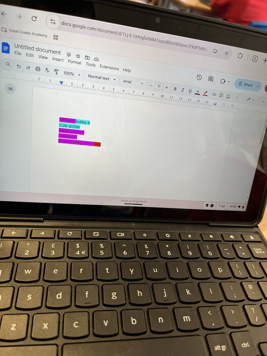 GcpYear1's tweet image. Some ways in which we have changed our text with digital writing @primarygreat #gcpcomputing