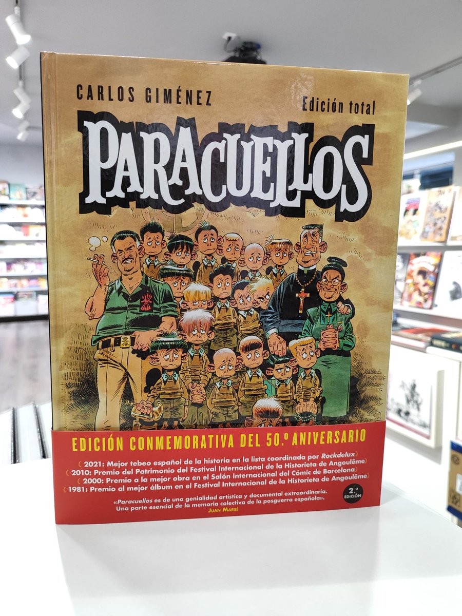 ComicsUniversal's tweet image. 📢 IMPORTANTE:
Ya tenemos por aquí la edición corregida del PARACUELLOS de Carlos Giménez.
ℹ️ Estamos a vuestra disposición para gestionar el cambio de la versión con las páginas omitidas.